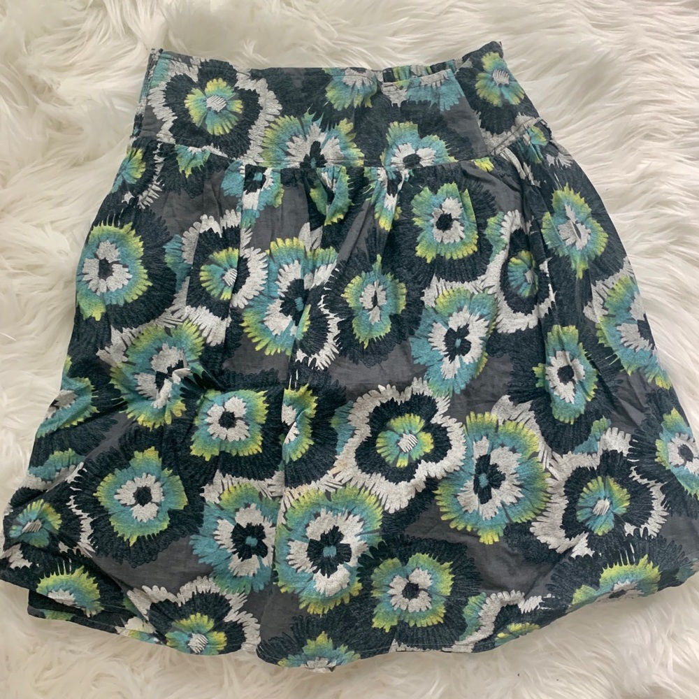 Susina floral print skirt, size M